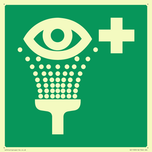 E011 safe condition eyewash station